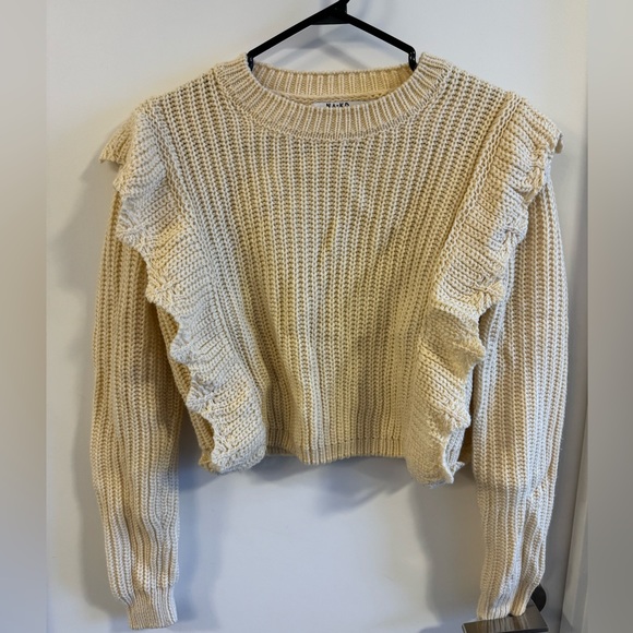 Na•kd sweater with ruffles - Picture 2 of 9